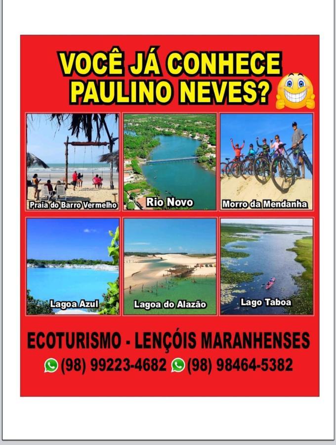 Pousada Lagoa Do Barreiro Azul Paulino Neves Esterno foto